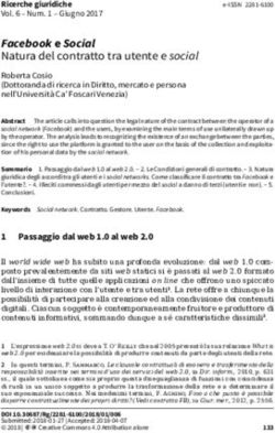 Facebook e Social - Edizioni Ca' Foscari