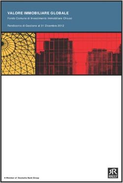 VALORE IMMOBILIARE GLOBALE - Fondo Comune di Investimento Immobiliare Chiuso Rendiconto di Gestione al 31 Dicembre 2012