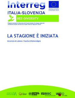 LA STAGIONE &Egrave; INIZIATA - Universit&agrave; di Lubiana / Facolt&agrave; di Biotecnolgoie - Interreg ITA-SLO