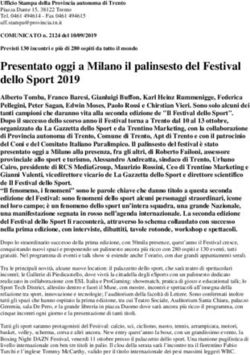 Presentato oggi a Milano il palinsesto del Festival dello Sport 2019