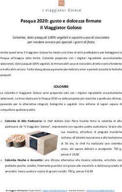 Pasqua 2020: gusto e dolcezza firmate il Viaggiator Goloso - Unes