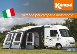 Verande per camper e motorhome - IT - Kampa Italia