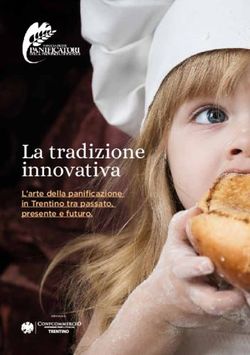La tradizione innovativa - L'arte della panificazione in Trentino tra passato, presente e futuro - Confcommercio Trentino