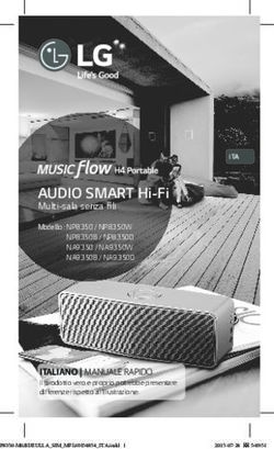 AUDIO SMART Hi-Fi Multi-sala senza fili - LG