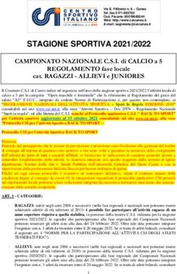 STAGIONE SPORTIVA 2021/2022 - CAMPIONATO NAZIONALE C.S.I. di CALCIO a 5 - CSI Cuneo