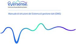 Manuale di istruzioni del Sistema di gestione dati (DMS)