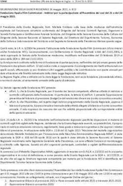 Fondazione Apulia Film Commission - Indirizzi per la partecipazione all'Assemblea dei soci del 21 e del 24 maggio 2021.