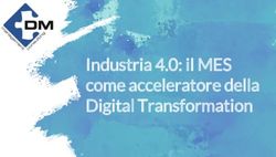 Industria 4.0: il MES come acceleratore della Digital Transformation
