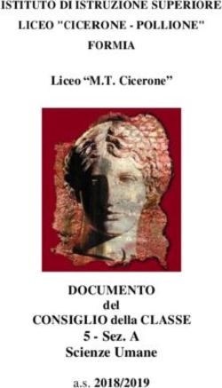 Scienze Umane DOCUMENTO Liceo Formia