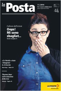 Oops! Mi sono sbagliat - Cultura dell'errore - giornale del personales