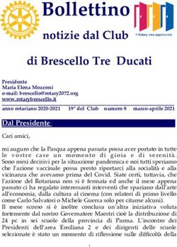 Bollettino notizie dal Club di Brescello Tre Ducati