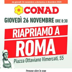 RIAPRIAMO A GIOVED&Igrave; 26 NOVEMBRE ORE 8:30 - Piazza Ottaviano Vimercati, 55 - Conad