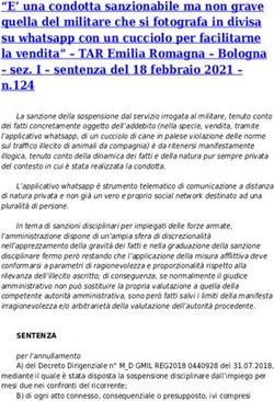 "E' una condotta sanzionabile ma non grave quella del militare che si fotografa in divisa su whatsapp con un cucciolo per facilitarne la vendita" ...