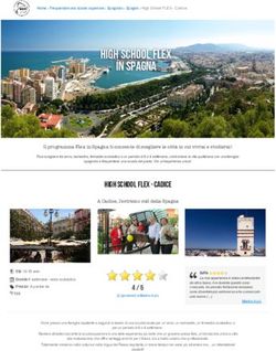 HIGH SCHOOL FLEX IN SPAGNA HIGH SCHOOL FLEX IN SPAGNA - WEP