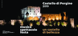 Castello di Pergine 2019 - musica spettacolo - fondazione castel pergine