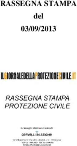 RASSEGNA STAMPA del 03/09/2013 - Il Giornale della Protezione ...