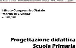 Progettazione didattica Scuola Primaria - Istituto Comprensivo Statale "Martiri di Civitella" - Istituto Comprensivo ...