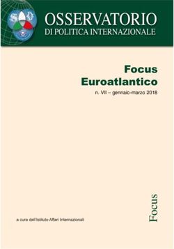 N. VII - gennaio-marzo 2018 - Parlamento Italiano