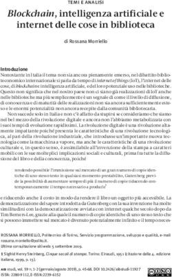 Blockchain, intelligenza artificiale e - internet delle cose in biblioteca - AIB studi