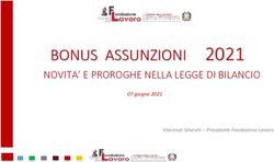 BONUS ASSUNZIONI 2021 - NOVITA' E PROROGHE NELLA LEGGE DI BILANCIO 07 giugno 2021 - LavoroChiaro.it