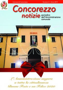 Concorezzo notizie periodico - L 'Amministrazione augura a tutta la cittadinanza Buone Feste e un Felice 2020