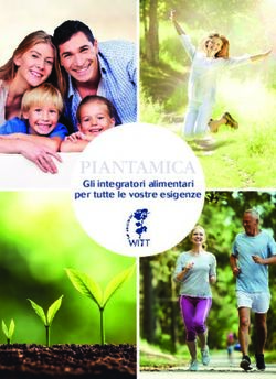 PIANTAMICA Gli integratori alimentari per tutte le vostre esigenze - Witt Italia