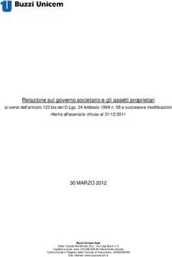 Relazione sul governo societario e gli assetti proprietari