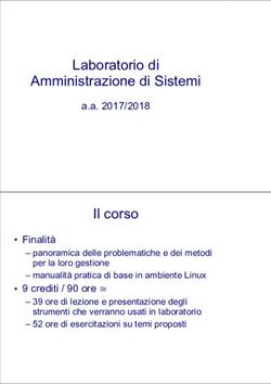 Laboratorio di Amministrazione di Sistemi - Unibo