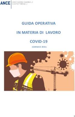 GUIDA OPERATIVA IN MATERIA DI LAVORO COVID-19 - (GENNAIO 2021) - Ediltecnico