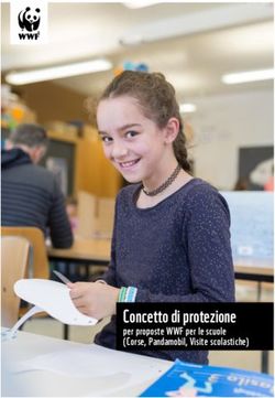 Concetto di protezione - per proposte WWF per le scuole (Corse, Pandamobil, Visite scolastiche)