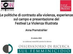 Le politiche di contrasto alla violenza, esperienze sul campo e presentazione del Festival La Violenza Illustrata - Anna Pramstrahler
