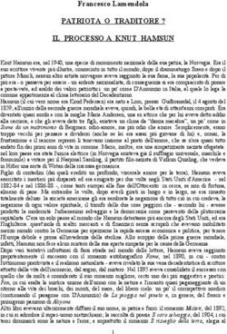 PATRIOTA O TRADITORE ? IL PROCESSO A KNUT HAMSUN