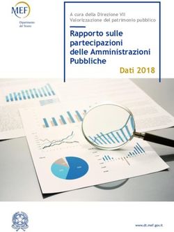 Rapporto sulle partecipazioni delle Amministrazioni Pubbliche Dati 2018