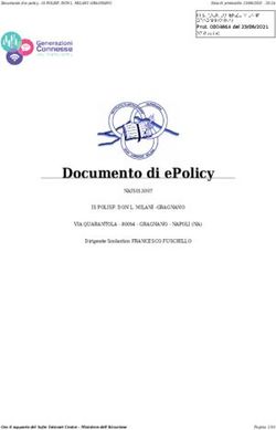 Documento di ePolicy - Generazioni Connesse