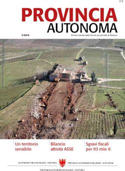 PROVINCIA AUTONOMA - Autonome Provinz Bozen