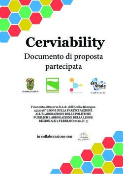 Cerviability Documento di proposta partecipata - in collaborazione con - Cooperativa sociale San Vitale