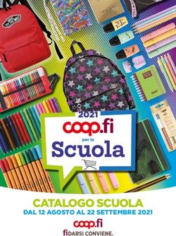 CATALOGO SCUOLA DAL 12 AGOSTO AL 22 SETTEMBRE 2021 - Unicoop Firenze