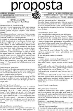 Proposta - Parrocchia San Giorgio ...