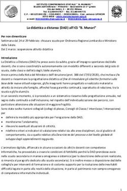 La didattica a distanza (DAD) all'ICS "B. Munari" - IC Bruno ...