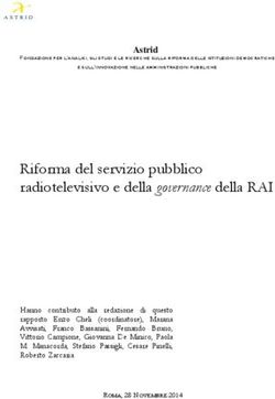 Riforma del servizio pubblico radiotelevisivo e della governance della RAI