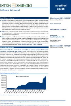Investitori privati - Intesa SanPaolo