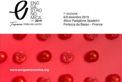 www.enogastronomica.org - 7 EDIZIONE 6/8 dicembre 2019 Attico Padiglione Spadolini Fortezza da Basso - Firenze - Consorzio Vino Chianti
