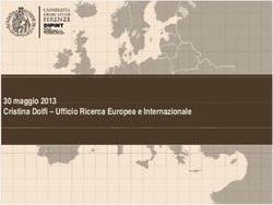 30 maggio 2013 Cristina Dolfi - Ufficio Ricerca Europea e Internazionale - UniFI