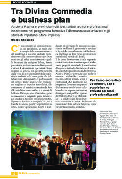 Tra Divina Commedia e business plan