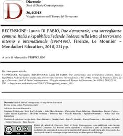 RECENSIONE: Laura DI FABIO, Due democrazie, una sorveglianza comune. Italia e Repubblica Federale Tedesca nella lotta al terrorismo interno e ...