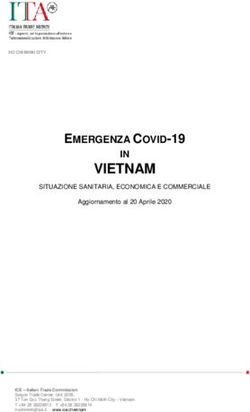 VIETNAM EMERGENZA COVID-19 - IN