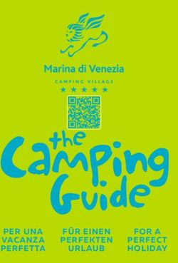 Camping Guide the PER UNA VACANZA