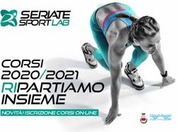 RiPARTIAMO INSIEME CORSI 2020/2021 - NOVIT&agrave;! ISCRIZIONE CORSI ON-LINE - Seriate Sport Lab
