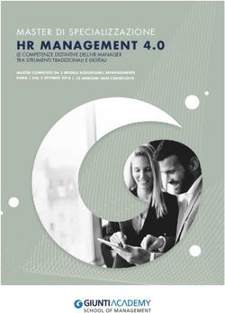 HR MANAGEMENT 4.0 MASTER DI SPECIALIZZAZIONE - LE COMPETENZE DISTINTIVE DELL'HR MANAGER TRA STRUMENTI TRADIZIONALI E DIGITALI - Giunti Psychometrics