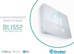 IL NUOVO TERMOSTATO SMART DI FINDER - Imat Felco